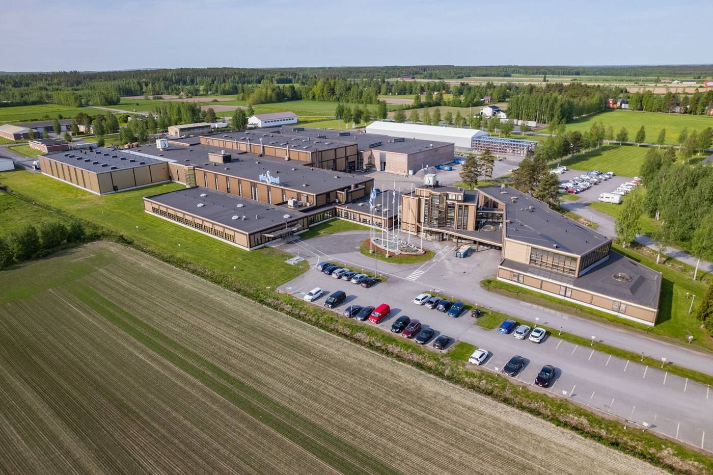 Piristeel factory from above