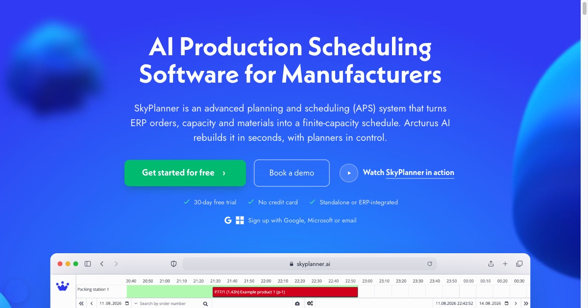 SkyPlanner APS
